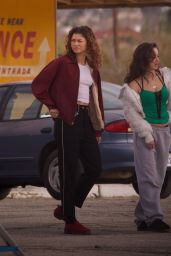 Zendaya Coleman - Euphoria Season 3 Filming - 02.27.2025