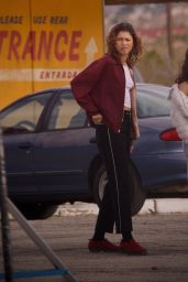 Zendaya Coleman - Euphoria Season 3 Filming - 02.27.2025