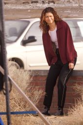 Zendaya Coleman - Euphoria Season 3 Filming - 02.27.2025