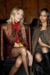 Zoe Saldana’s Saint Laurent Style Steals the Spotlight at Paris Fashion Week