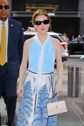 Anna Kendrick Returns to Her Hotel in New York City