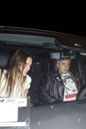 Charlotte Lawrence and Boyfriend Spotted Leaving ALBA - 04.18.2025