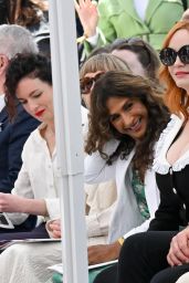Christina Hendricks at Ellen Pompeo’s Walk of Fame Ceremony