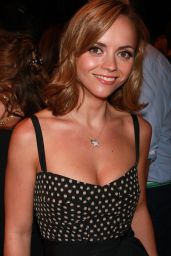 Christina Ricci Attends DKNY Spring 2009 Show at NYFW