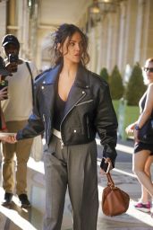 Eiza González Embraces Edgy Style in Paris 04.29.2025