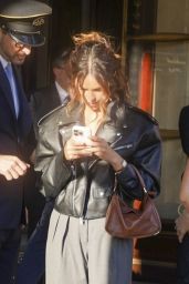 Eiza González Embraces Edgy Style in Paris 04.29.2025