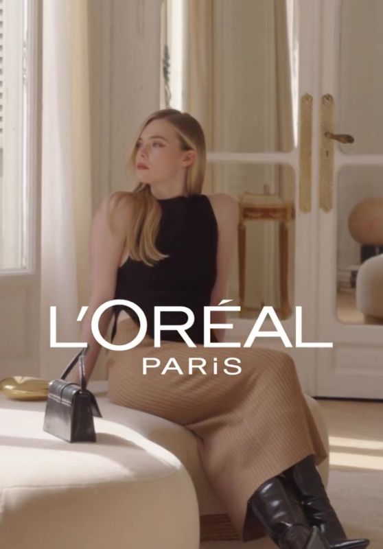 Elle Fanning Shines in L’Oréal True Match Campaign April 2025