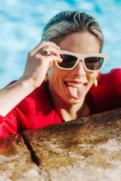 Emily Bett Rickards for Vingt Sept Magazine April 2025