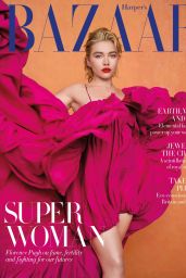 Florence Pugh Graces Harper’s Bazaar UK May 2025 Cover