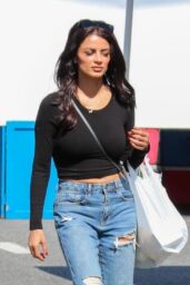Golnesa Gharachedaghi and Reza Farahan Explore Studio City Market