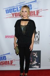 Hayden Panettiere Supports Voter Registration at Declare Yourself Event