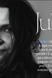 Juliette Binoche Graces Marie Claire France June 2025