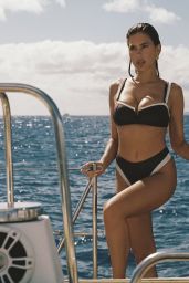 Kara Del Toro in Lounge Monaco Swim Campaign