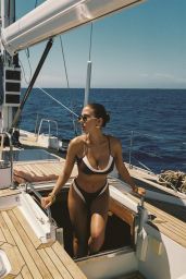 Kara Del Toro in Lounge Monaco Swim Campaign