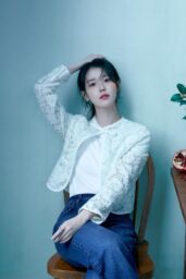 Lee Ji-eun (IU) Shines in 'When Life Gives You Tangerines' Promotion Photoshoot