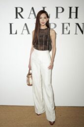 Lin Chi-Ling at Ralph Lauren Fall 2025 Show
