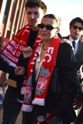 Millie Bobby Brown Cheers Liverpool to Victory at Anfield