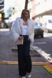 Olivia Flowers Shops for Wedding Dress at NYC Bridal Week