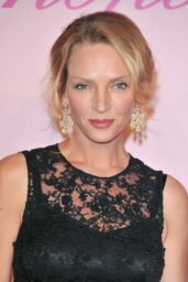 Uma Thurman Attends Chopard’s Happy Diamonds Party at Cannes