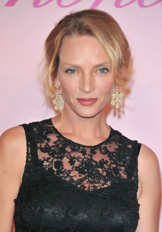 Uma Thurman Attends Chopard’s Happy Diamonds Party at Cannes