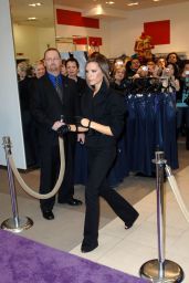 Victoria Beckham Promotes DVB Denim at Saks Fifth Avenue