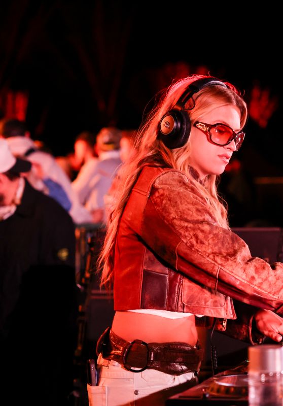 Xandra Pohl Spins Magic at Nylon Desert Disco in Thermal