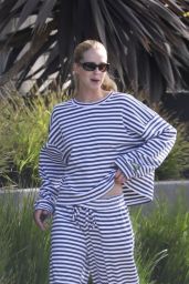 Abby Champion Keeps It Cozy in Santa Monica