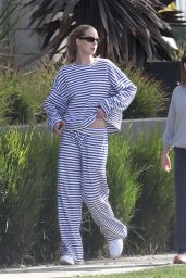 Abby Champion Keeps It Cozy in Santa Monica