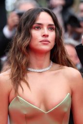 Adria Arjona Wears Custom Louis Vuitton at Cannes