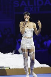 Aitana Debuts Tracks at Madrid Listening Party