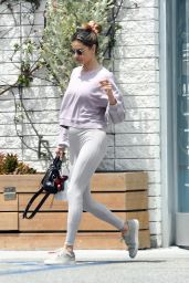 Alessandra Ambrosio Spotted at Cookies Cannabis Dispensary