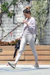 Alessandra Ambrosio Spotted at Cookies Cannabis Dispensary