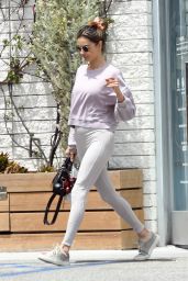 Alessandra Ambrosio Spotted at Cookies Cannabis Dispensary