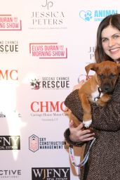 Alexandra Daddario Supports Animal Rescue at NYC Gala