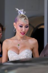 Aliia Roza Spotted Martinez Hotel AmFAR Gala 2025