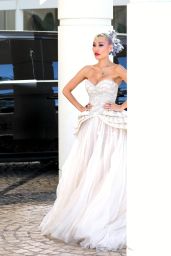 Aliia Roza Spotted Martinez Hotel AmFAR Gala 2025