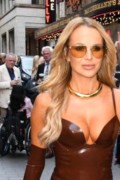Amanda Holden Bold Latex for Big Day