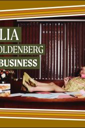 Amelia Dimoldenberg Polka Dot Look in Cosmopolitan 2025