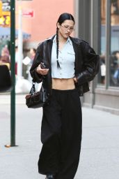 Amelia Hamlin Embraces Edgy Street Style in SoHo 04.30.2025