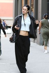 Amelia Hamlin Embraces Edgy Street Style in SoHo 04.30.2025
