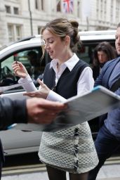 Ana de Armas London Hotel Arrival May 2025