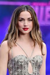 Ana de Armas Wears Glitzy Gown at Ballerina London Premiere 2025