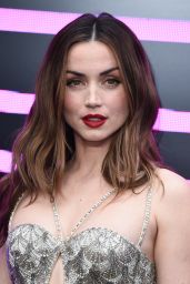 Ana de Armas Wears Glitzy Gown at Ballerina London Premiere 2025