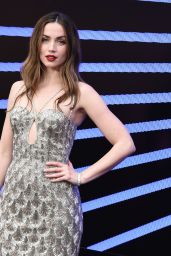Ana de Armas Wears Glitzy Gown at Ballerina London Premiere 2025