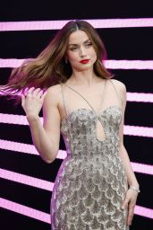 Ana de Armas Wears Glitzy Gown at Ballerina London Premiere 2025