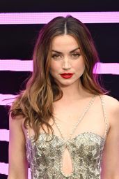 Ana de Armas Wears Glitzy Gown at Ballerina London Premiere 2025