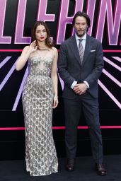 Ana de Armas Wears Glitzy Gown at Ballerina London Premiere 2025