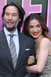 Ana de Armas Wears Glitzy Gown at Ballerina London Premiere 2025