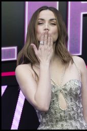 Ana de Armas Wears Glitzy Gown at Ballerina London Premiere 2025