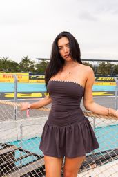 Anastasia Karanikolaou Attends Bondi Sands Event in Miami